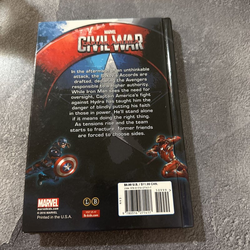 Marvel's Captain America: Civil War: the Deluxe Junior Novel