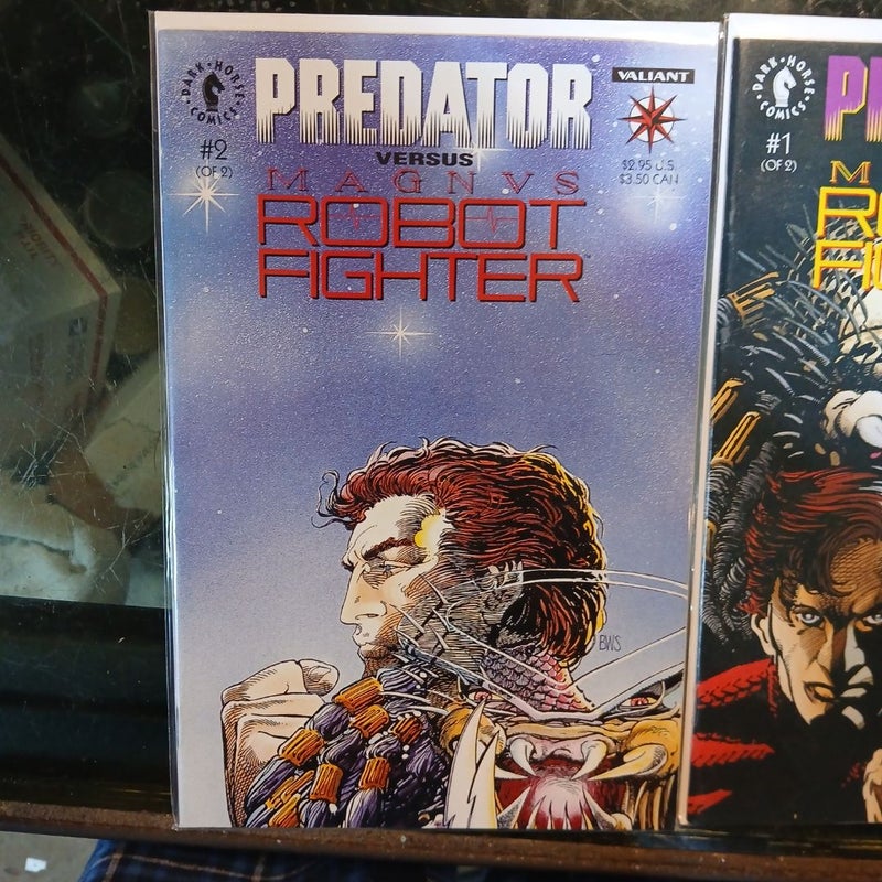 Predator. Vs Robot Fighter set