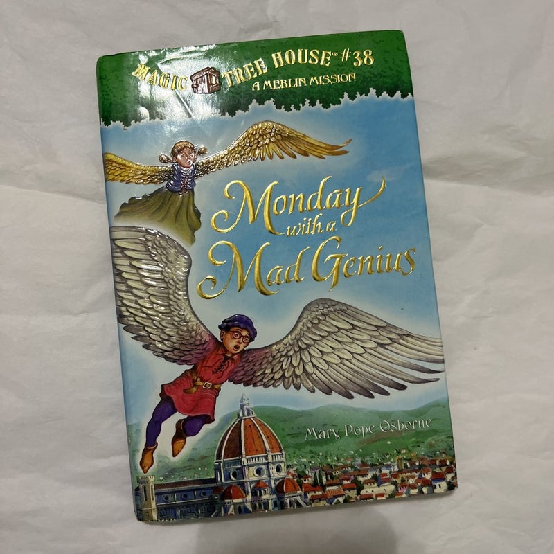 Magic Tree House #38 Monday with a Mad Genius by Mary Pope Osborne,  Hardcover | Pangobooks