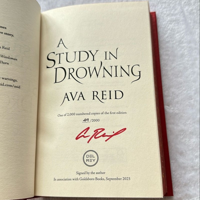 A Study in Drowning 