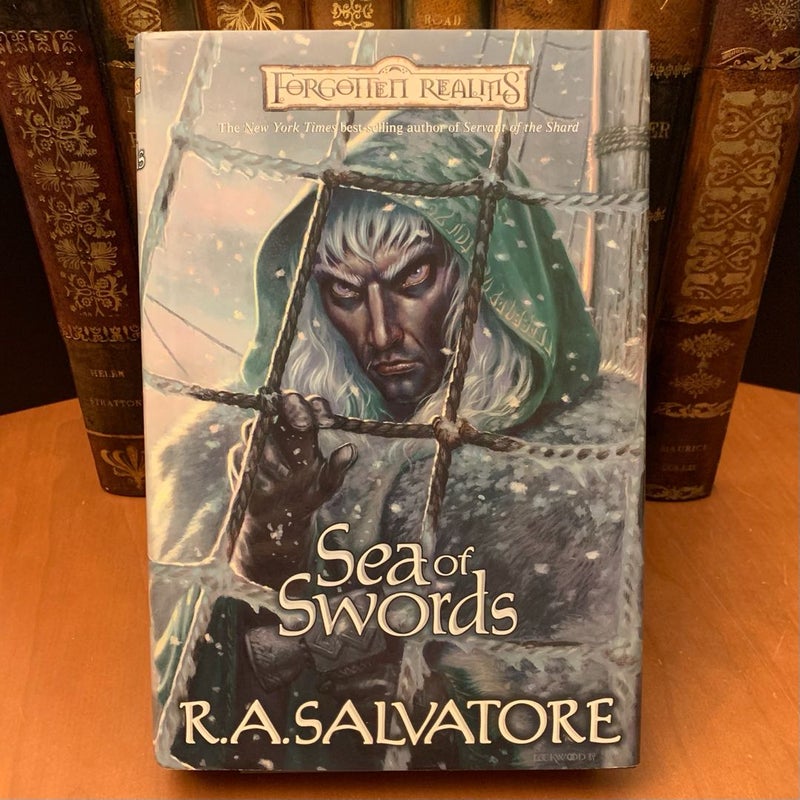 Sea of Swords, Legend of Drizzt, Paths of Darkness 3, First Edition First Printing