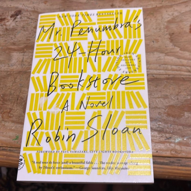 Mr. Penumbra's 24-Hour Bookstore (10th Anniversary Edition)