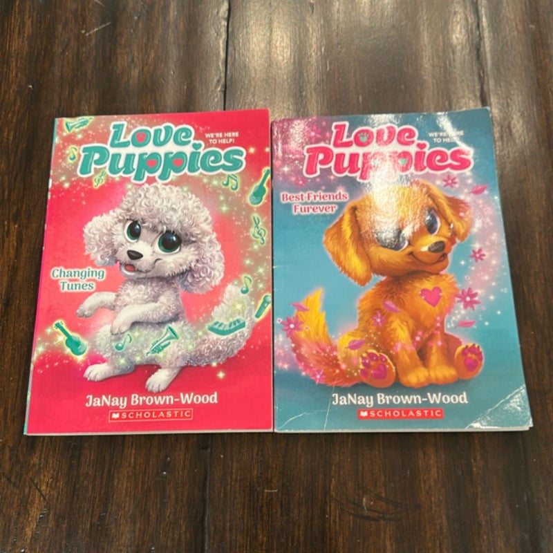 2 Love Puppies books 