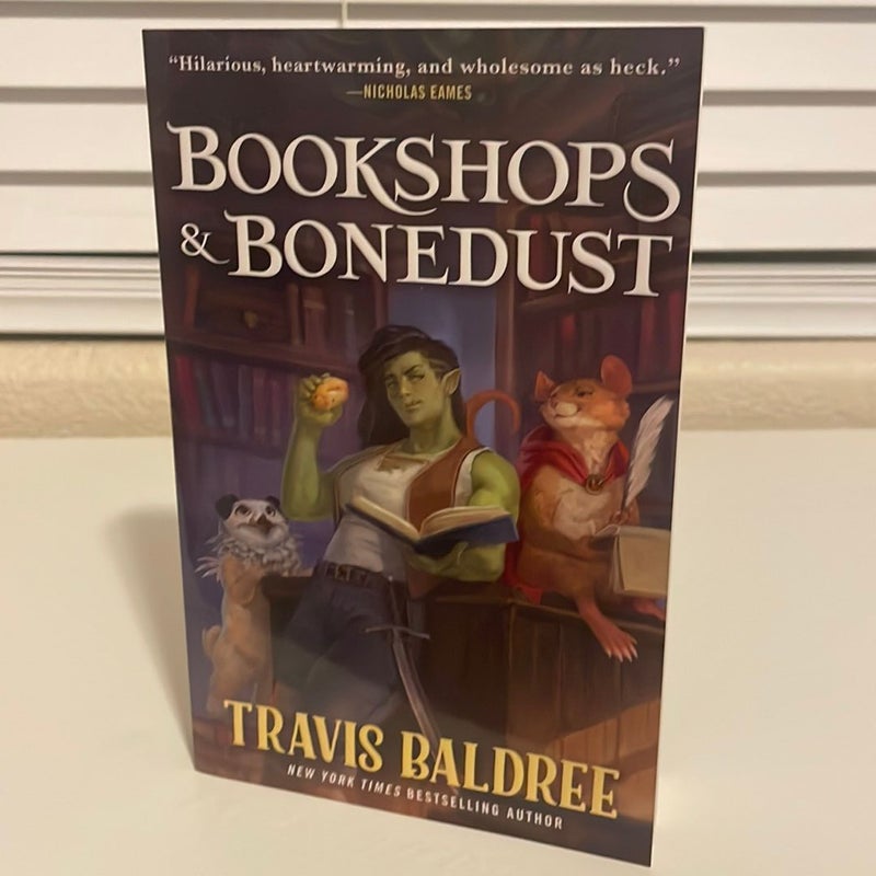 Bookshops and Bonedust (Signed by author)