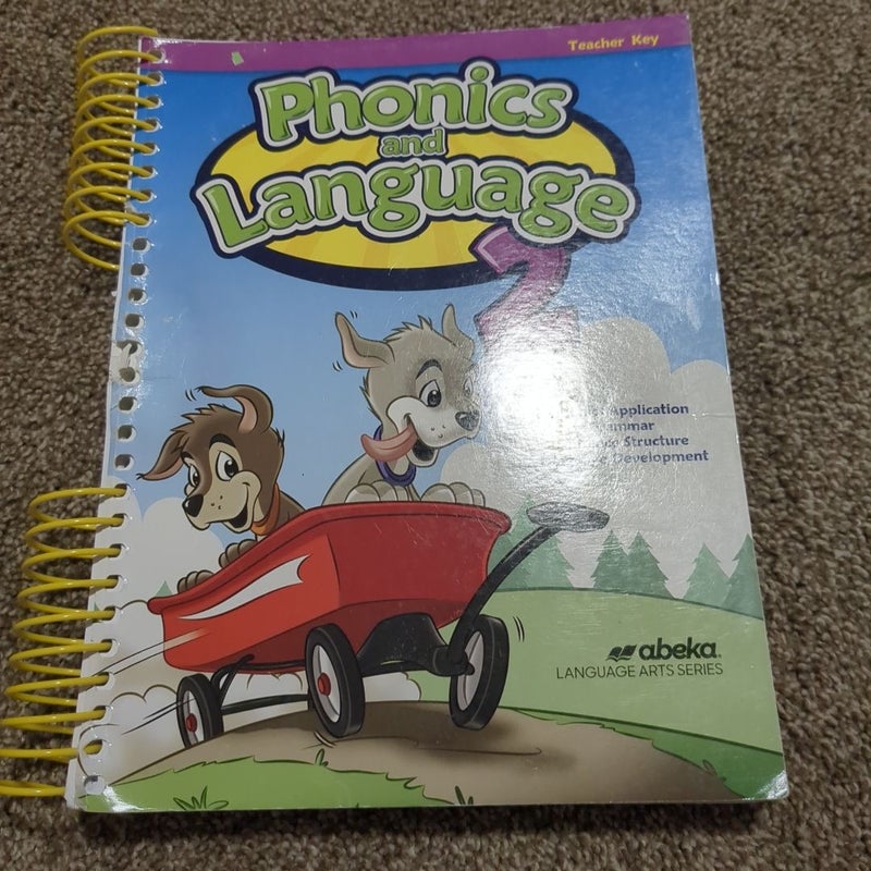 Abeka phonics and language 2