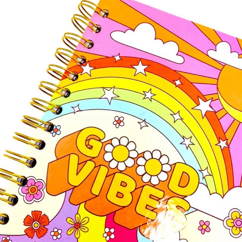 Good Vibes Hardback Spiral Journal