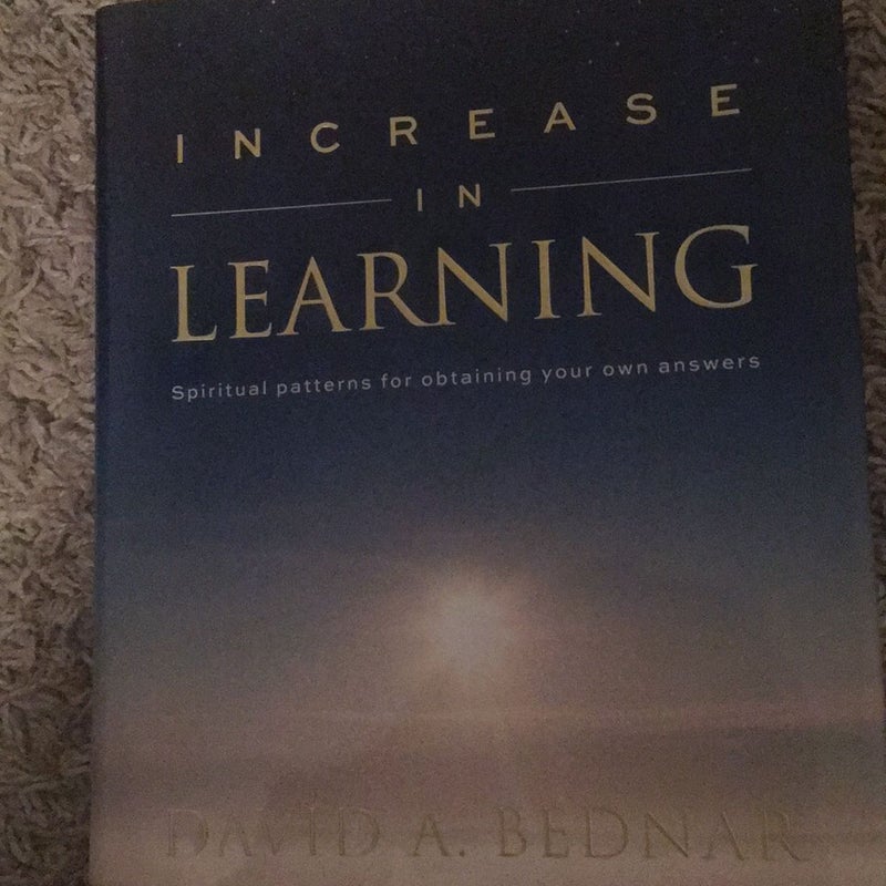 Increase in Learning