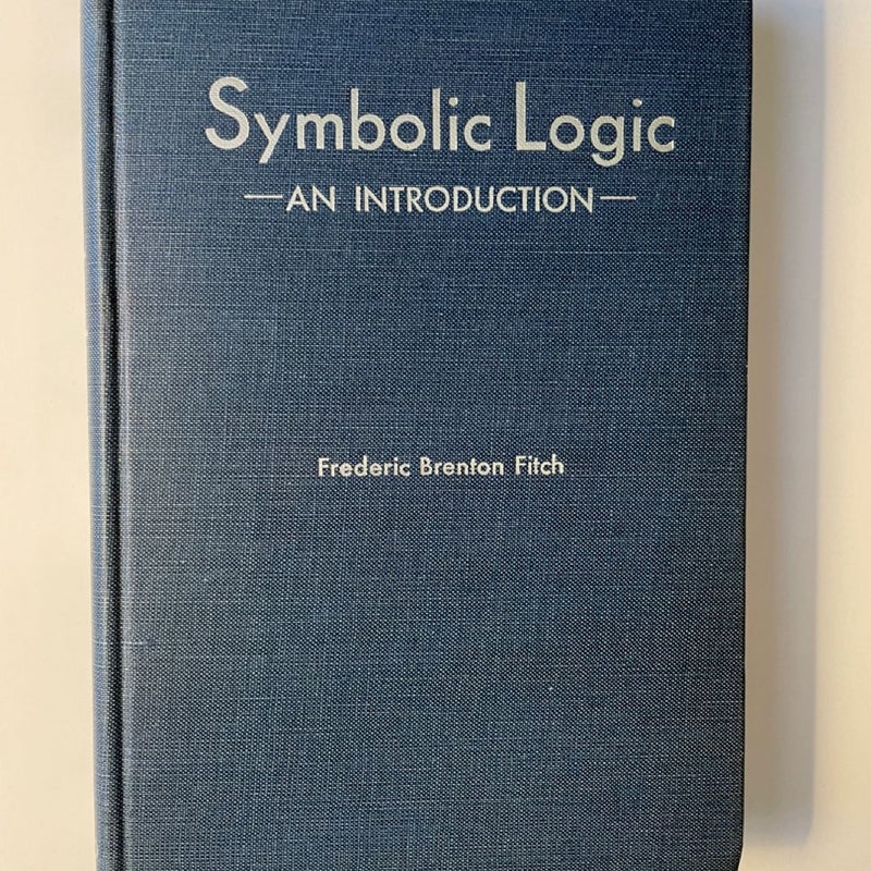 Symbolic Logic