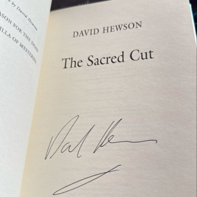 The Sacred Cut SIGNED