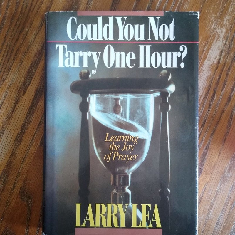 ⭐ Could You Not Tarry One Hour?