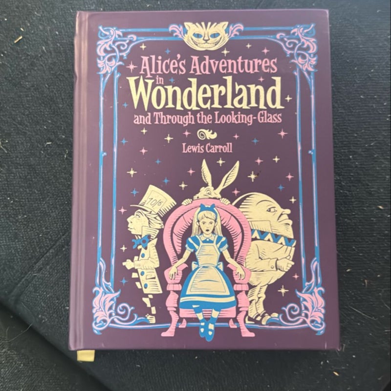 Alice's Adventures in Wonderland and Through the Looking Glass (Barnes and Noble Collectible Classics: Children's Edition)