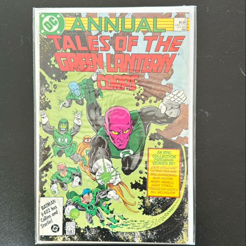 Tales of The Green Lantern Corps # 2 1986 Annual DC Comics