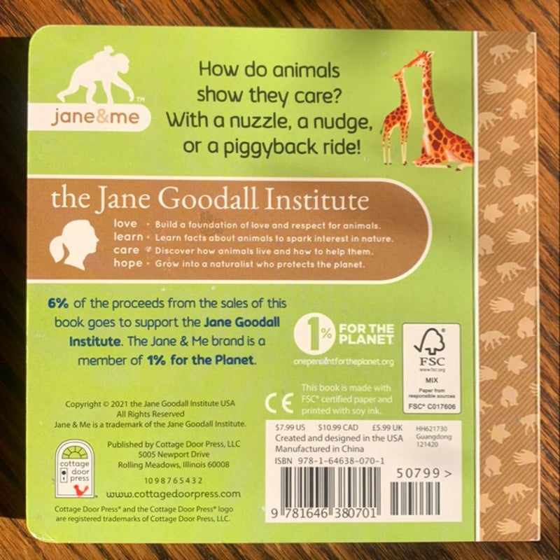 Jane and Me Care (the Jane Goodall Institute)