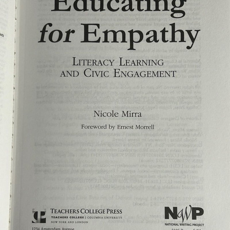 Educating for Empathy