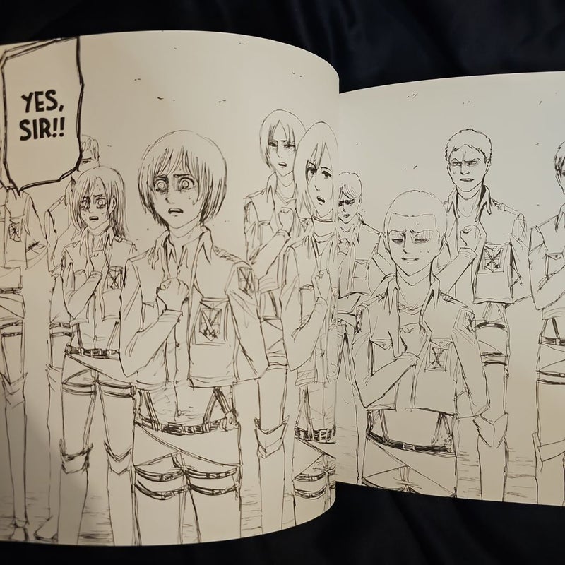 Attack on Titan Coloring Book