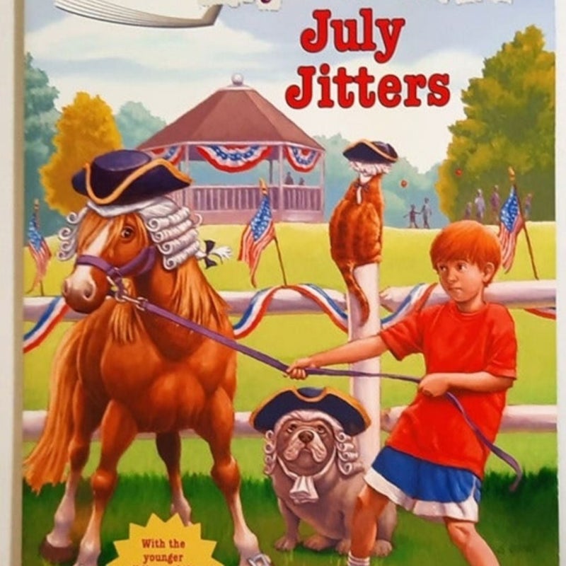 Calendar Mysteries: July Jitters by Ron Roy, John Steven Gurney (New, PBk, 2013)