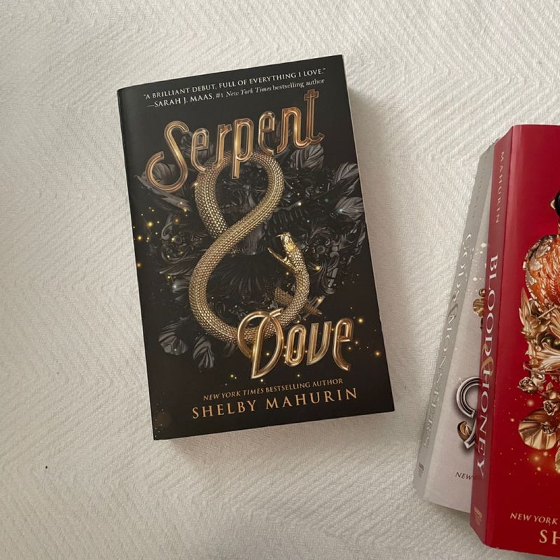 Serpent and Dove 3-Book Paperback Box Set