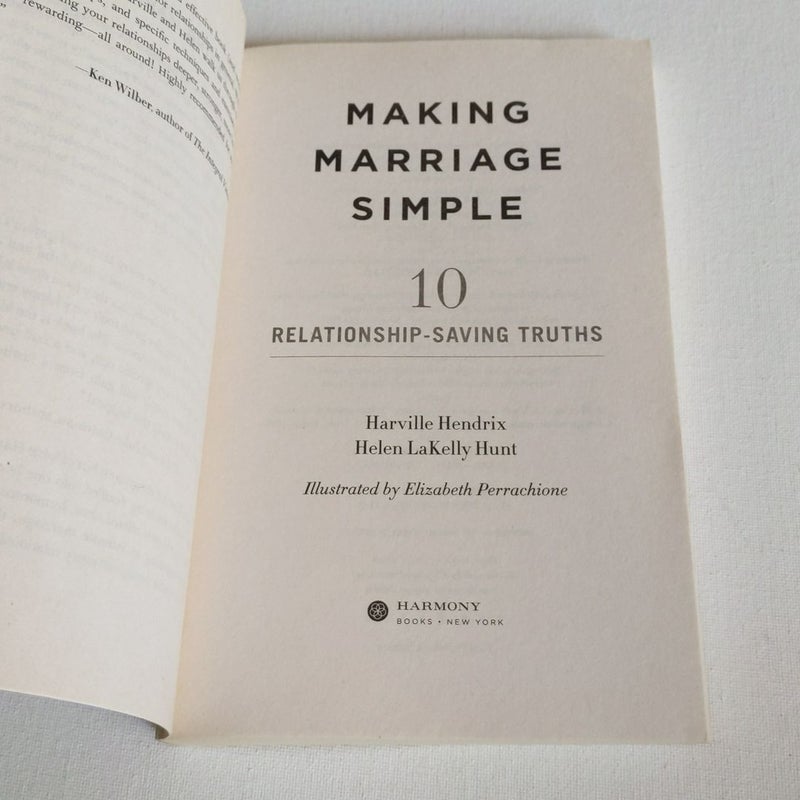 Making Marriage Simple