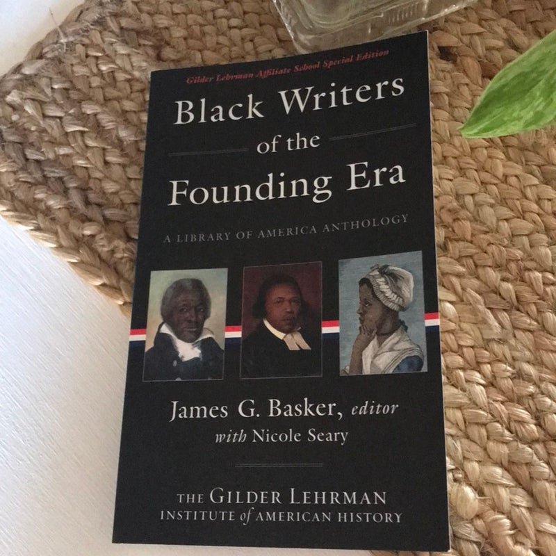 Black Writers of the Founding Era (LOA #366)