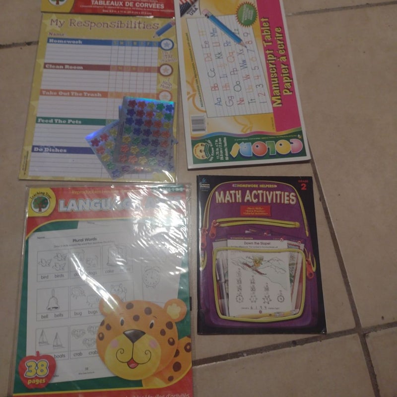 Math Activities, Grade 2