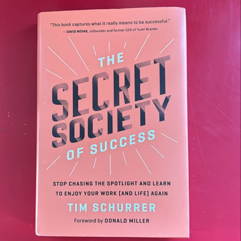 The Secret Society of Success