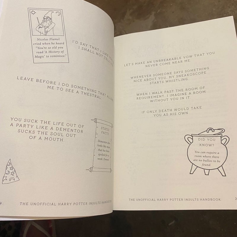 The Unofficial Harry Potter Insults Handbook: 101 Comebacks for the Slytherin in Your Life