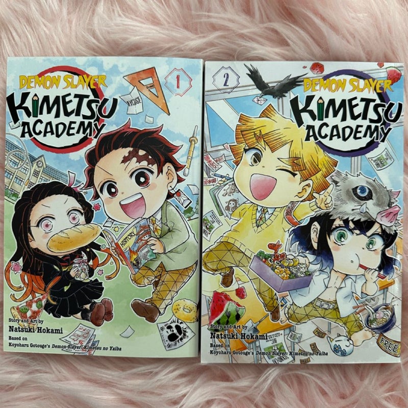 Demon Slayer: Kimetsu Academy, Vol. 1 & 2