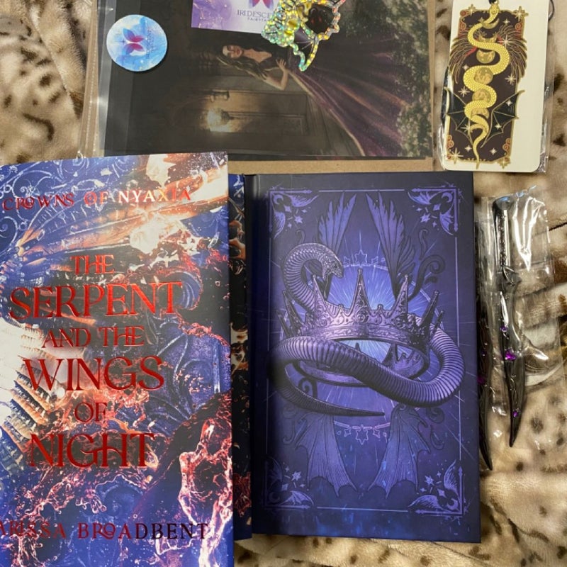 The Serpent and the Wings of Night by Carissa Broadbent (Iridescent Fairytale) NOT SIGNED 