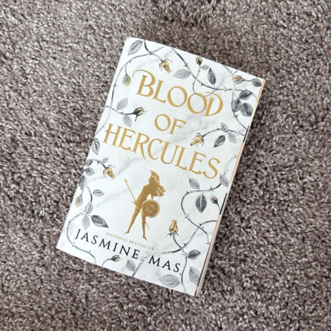 Locked Library Blood of Hercules by Jasmine Mas, Hardcover