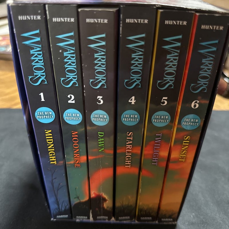 Warriors Cats Series 2 The New Prophecy By Erin Hunter 6 Books Set
