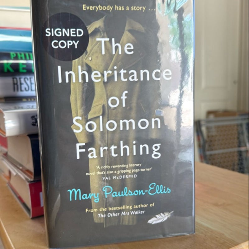 The Inheritance of Solomon Farthing SIGNED