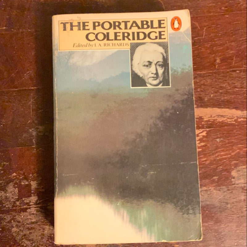 THE PORTABLE COLERIDGE- Viking Portable Library paperback