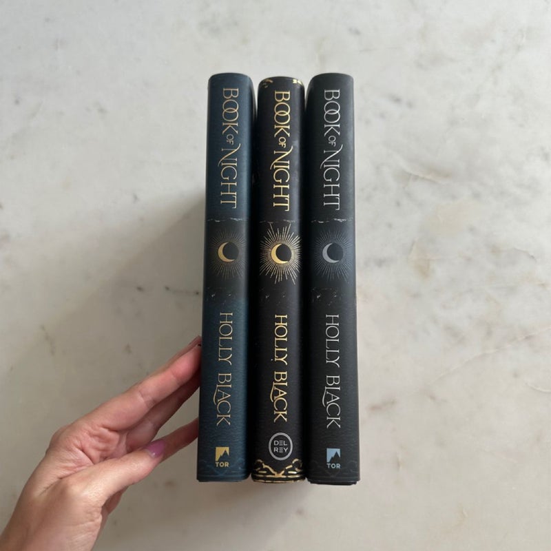 Book of Night (Fairyloot, B&N, Target Editions)