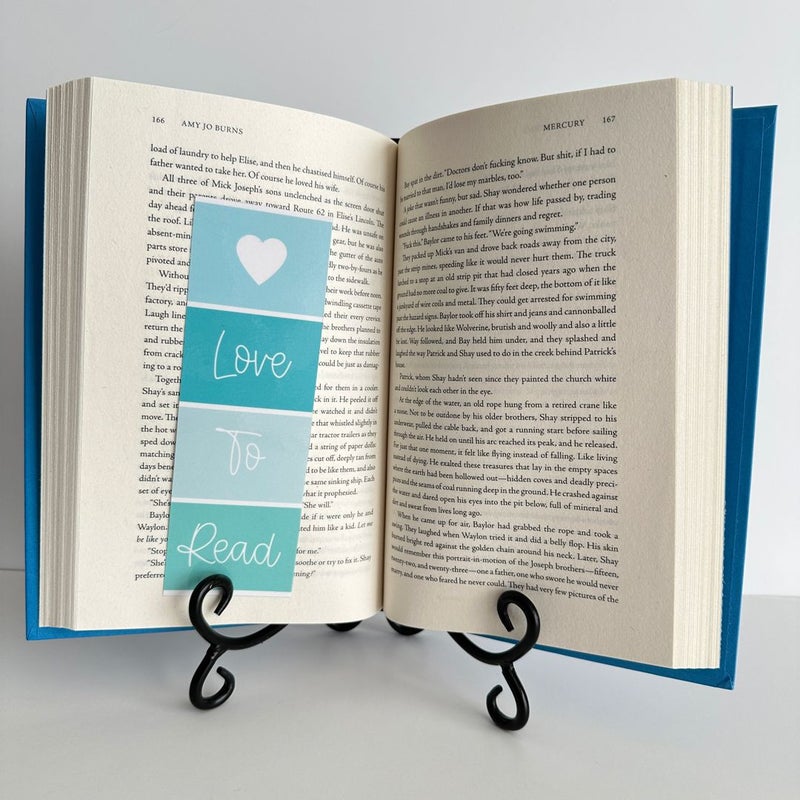 “Love to Read” Bookmark