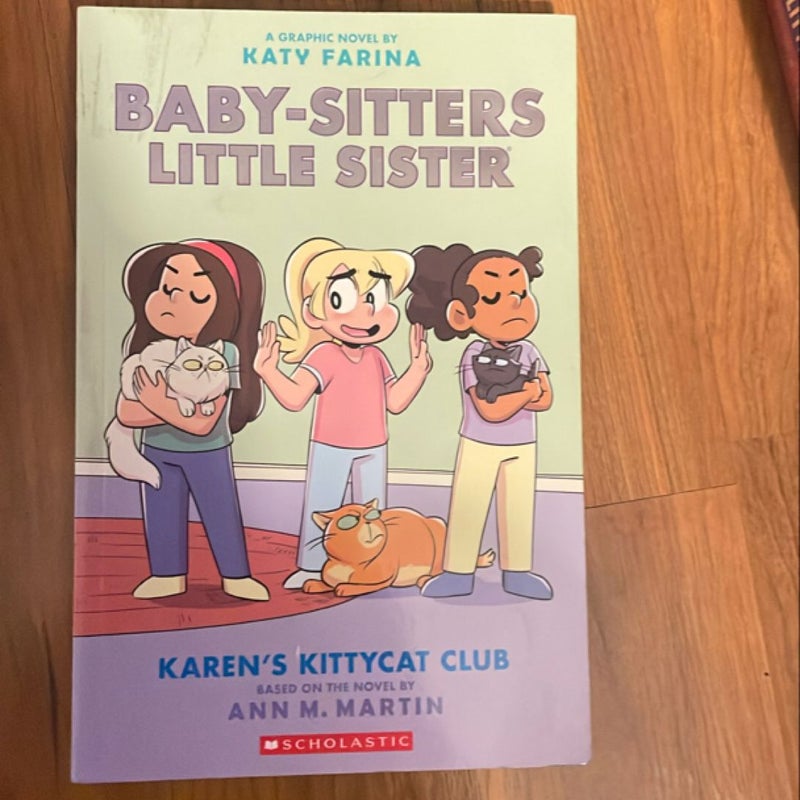 Karen's Kittycat Club (Baby-Sitters Little Sister Graphic Novel #4)