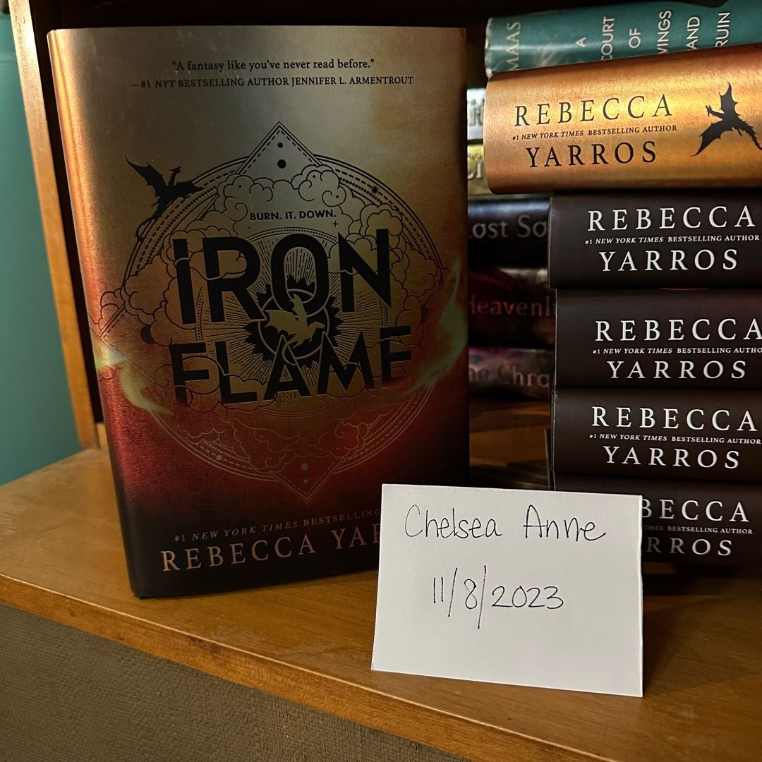 Iron Flame by Rebecca Yarros  Audiobook Review • Ana's Attic Book