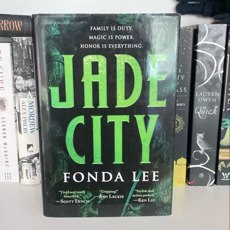 Jade City First Edition Hardcover