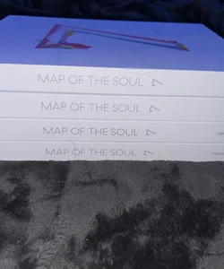 BTS Map of the soul versions 1-4