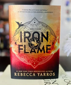 Iron Flame (with sprayed edges)