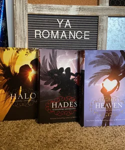 Halo; Hades; Heaven (sprayed edges)