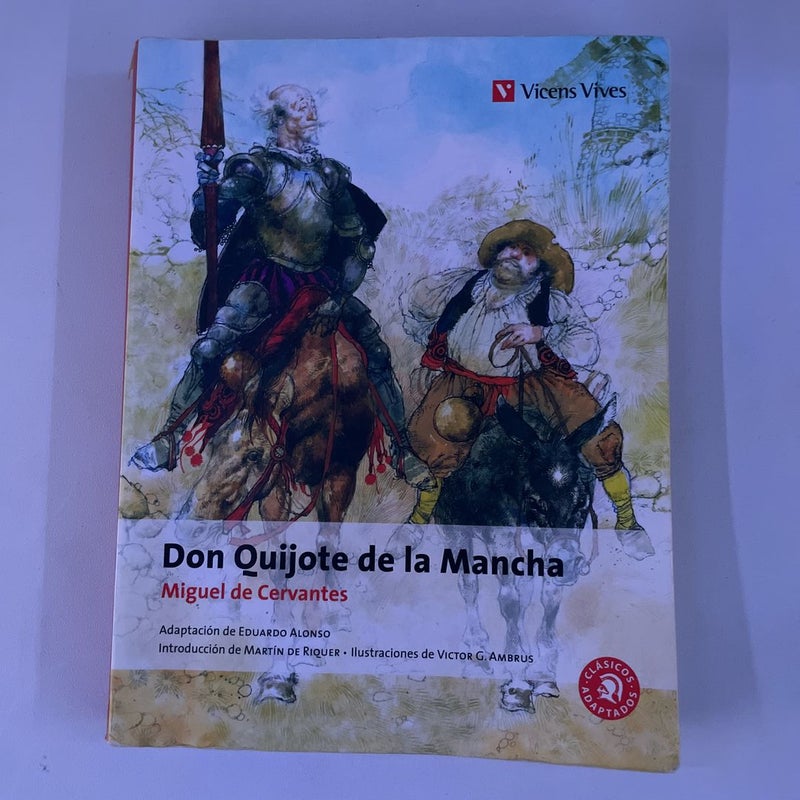 Don Quijote Clasicos Adaptados Adaptacion de Eduardo Alonso