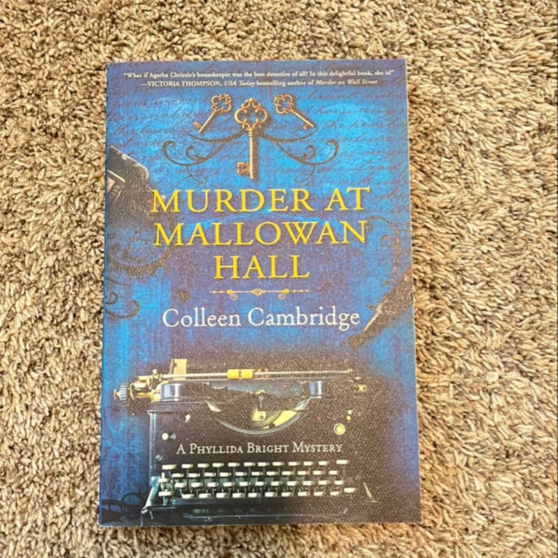 Murder at Mallowan Hall