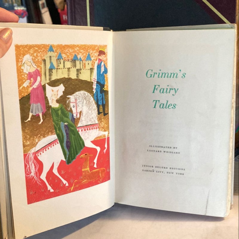 (VINTAGE 1954) Grimm's Fairy Tales