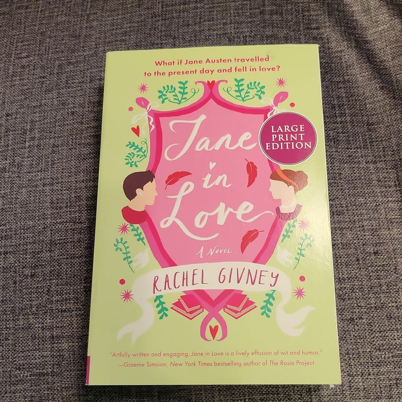 Jane in Love (Large Print)