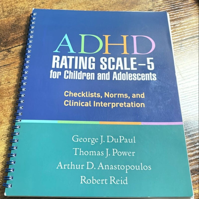 ADHD Rating Scale 5 for children and adolescents