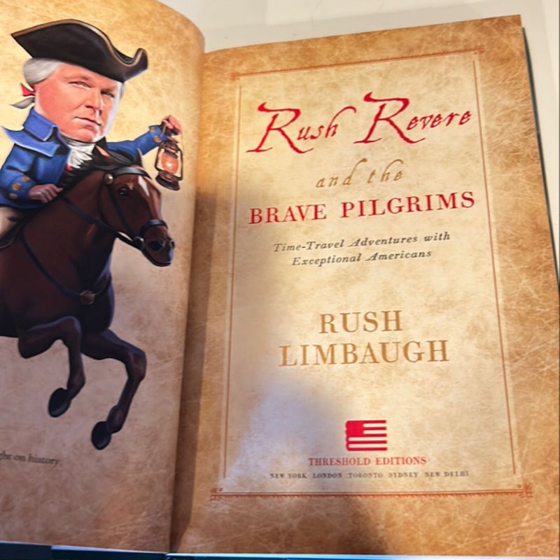 Rush Revere and the Brave Pilgrims