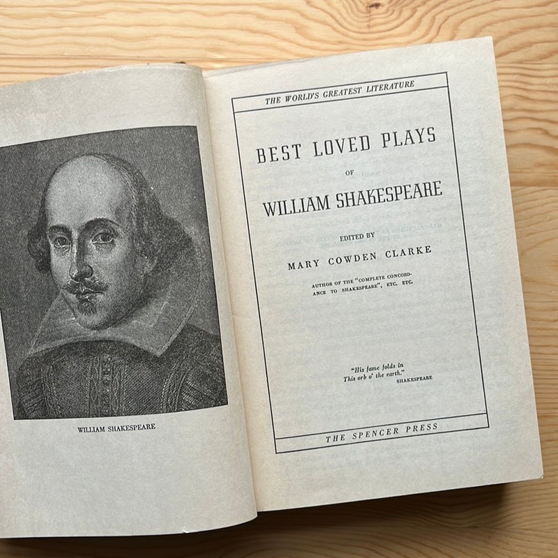 Best Loved Plays of William Shakespeare