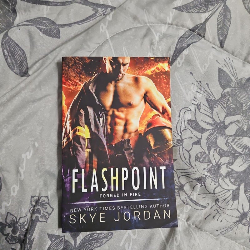 Flashpoint by Skye Jordan signed