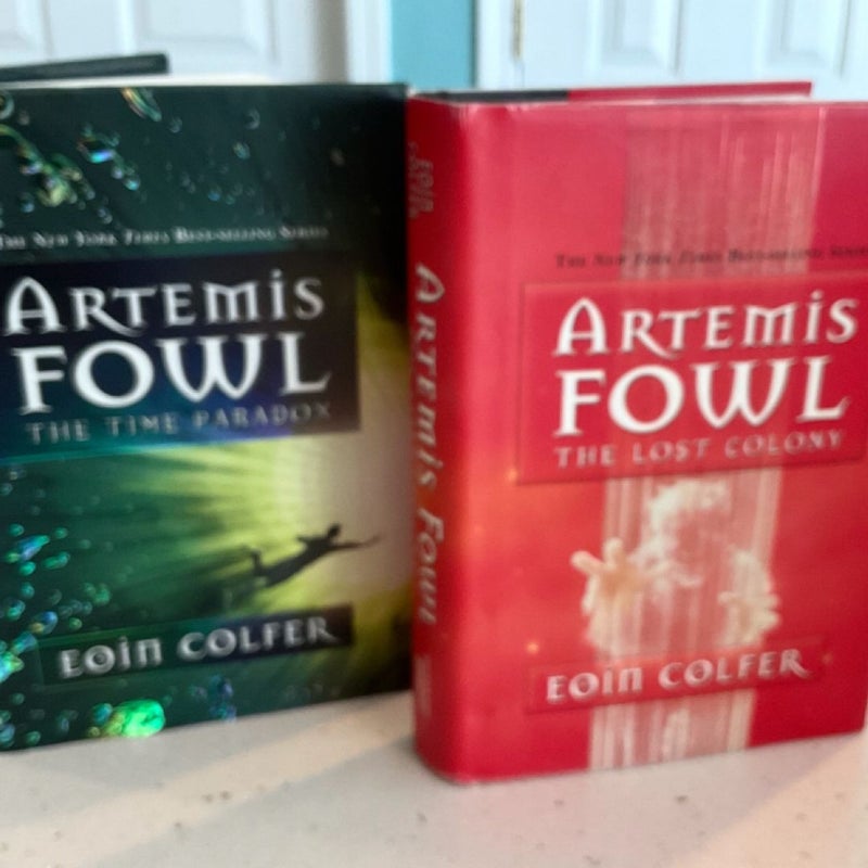 Artemis Fowl Books Two HD DJ First Editions
