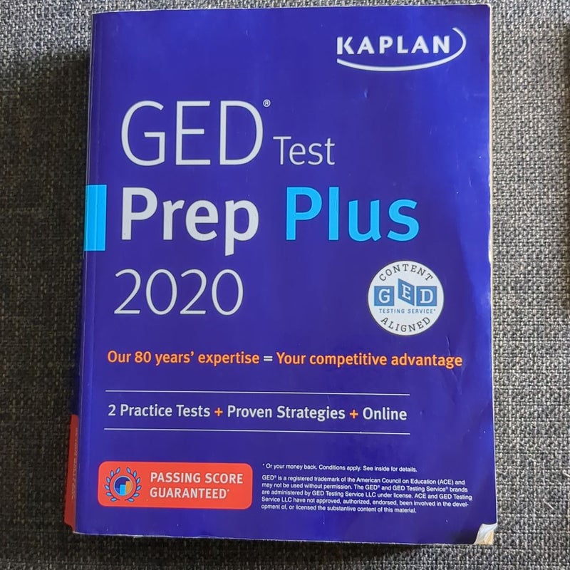 GED Test Prep Plus 2020